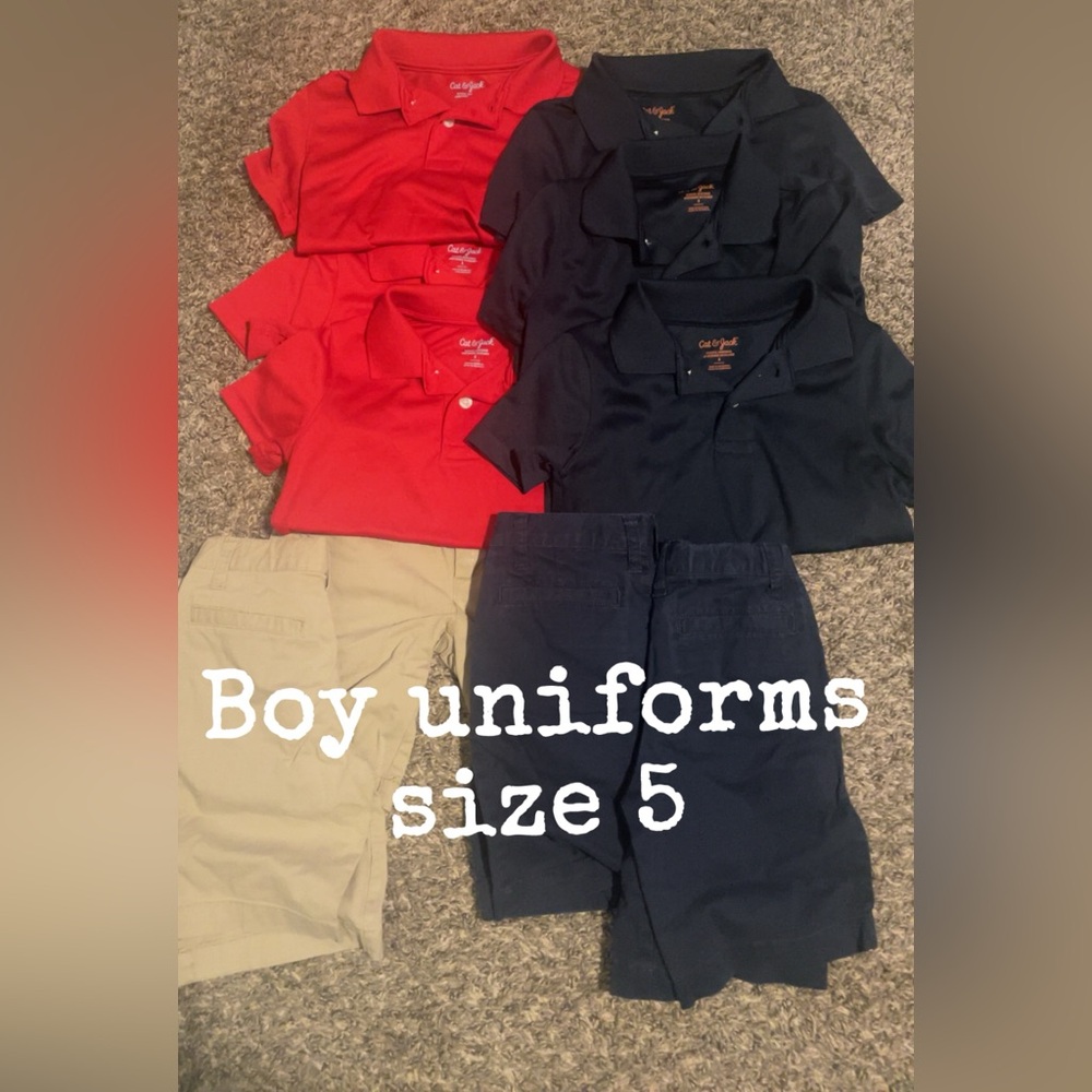 Boy Uniform bundle size 5.